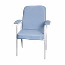 Low Back Day Chair- PVC Blue