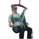 Premium Toileting Sling with Head Support & Loop Small(Red)