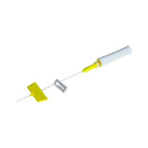 BD Saf-T-Intima Yellow Safety Cath with Str Removable PRN 24G x 19mm
