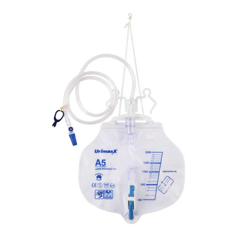 Urimaax Drainage Bag Closed System A5 2L Sterile - Each