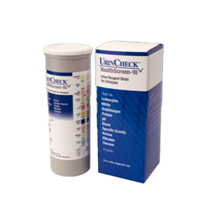 UrinCheck 10SG Urinalysis Test Strips - Box 100