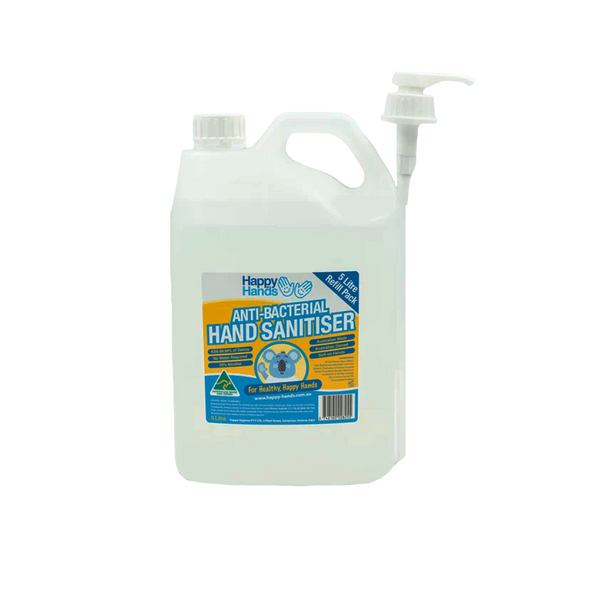 Happy Hands Sanitiser 70% Alc 5L