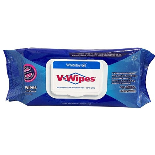 V-Wipes Disinfectant Wipes - Pkt 80