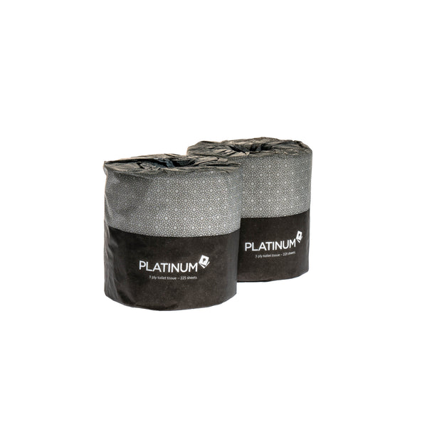 Platinum Toilet Roll 3ply 225sh - Ctn 48