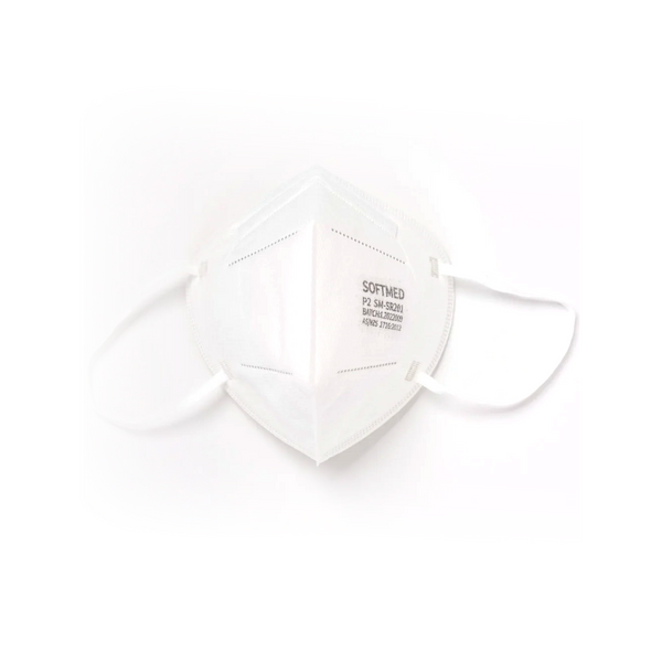 Softmed FFP2 N95 Mask w/ Ear Loops - Box 10