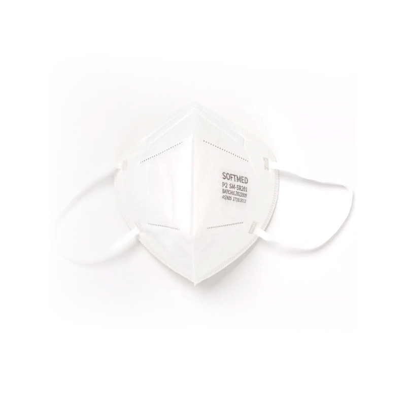 Softmed FFP2 N95 Mask w/ Ear Loops - Box 10