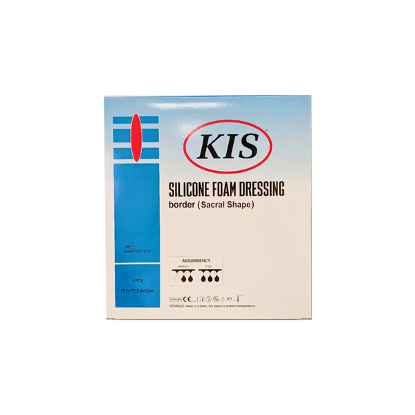 KIS Silicone Foam Border (Sacral Shape) 17.5cm x 17cm - Box 5