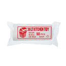 Garbage Bag 36L White Roll Pack - Ctn 1000