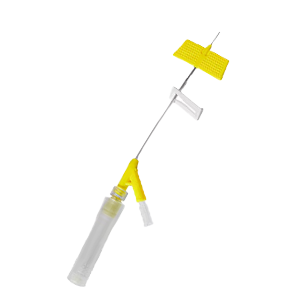 BD Saf-T-Intima Yellow Safety System with Y Adaptor 24G x 19mm