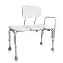 Aluminium  Shower Chair with Arms and Backrest