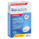Steradent Active Plus Tablets - Box 48
