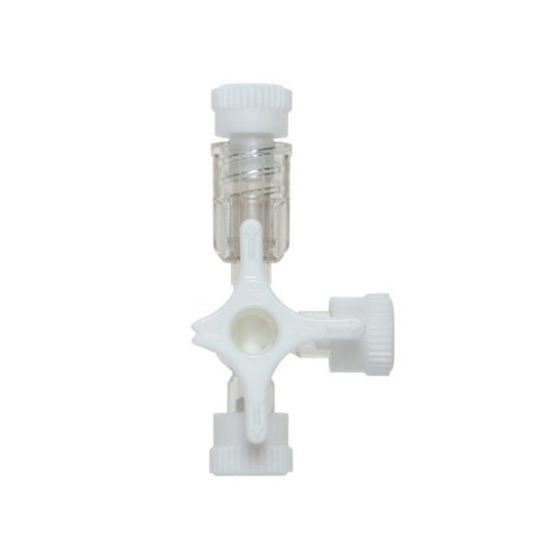 Stopcock 3-way Luer Lock - White