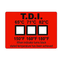 Dishwasher Temperature Labels - Pkt 25