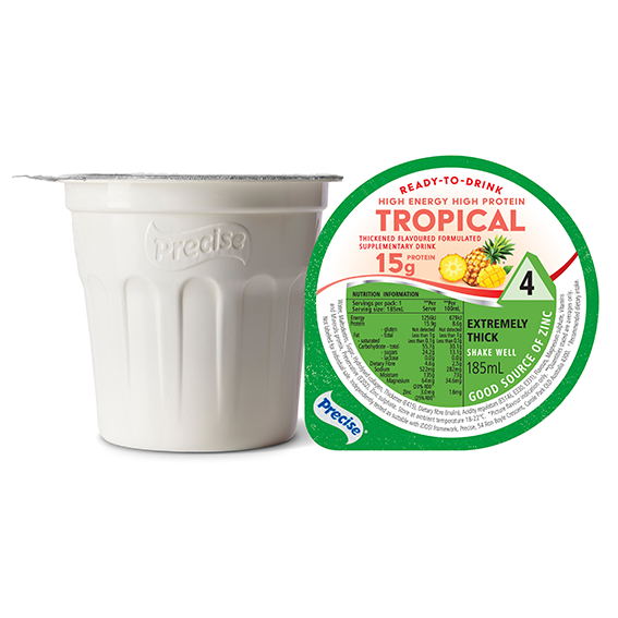 Precise HEHP Tropical Extremely Thick/Level 4 185ml Dysphagia RTD - Ctn 12