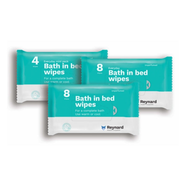 Reynard Everyday Bath in bed wipes 8/pack
