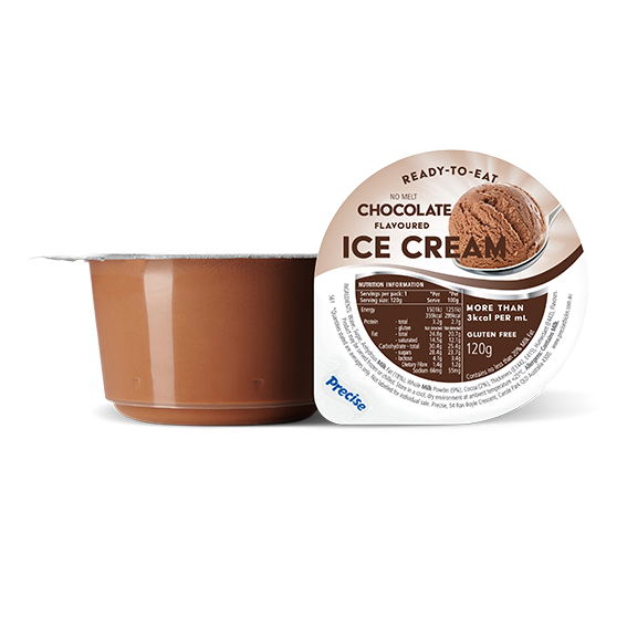 Precise No Melt Chocolate Ice Cream 120g - Ctn 24
