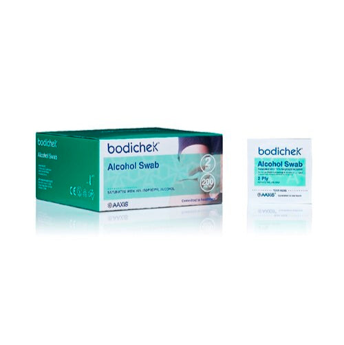 Bodichek Alcohol Swab 3x6cm - Box 200