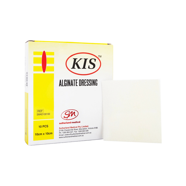 KIS Alginate 5 cm  x 5 cm-Box 10