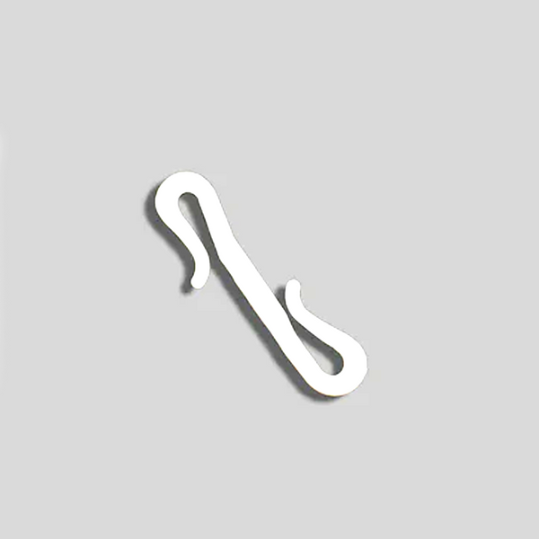 "S" Type Hooks for Disposable Curtains - Pkt 50