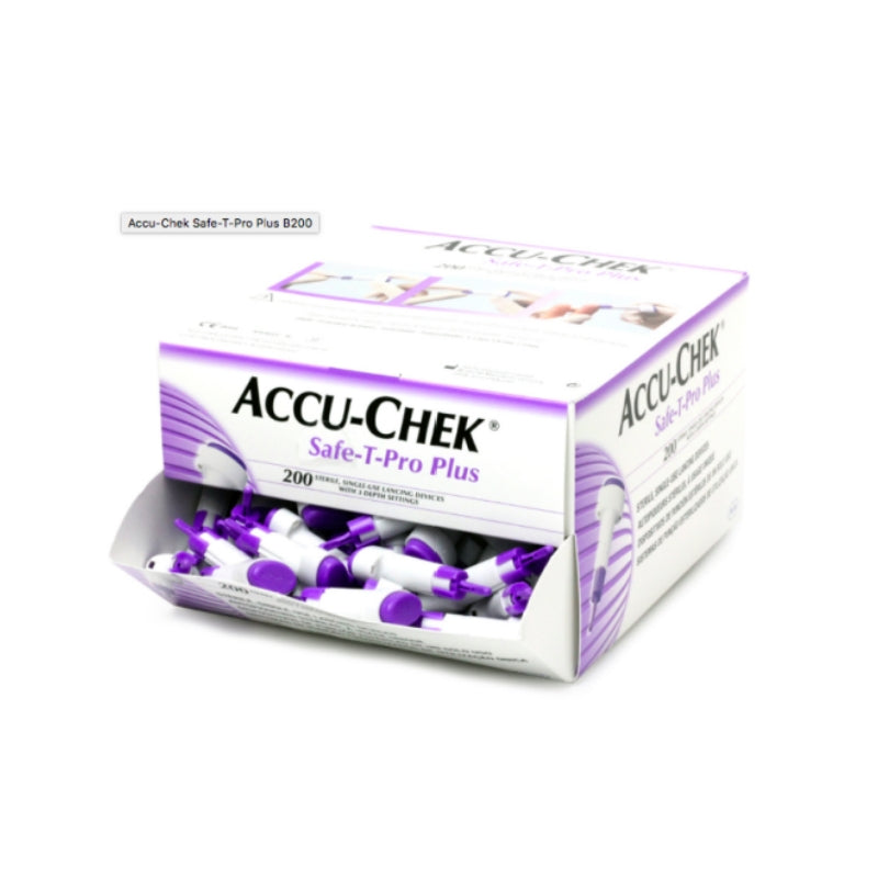 Accu-Chek Safe-T-Pro Plus Lancet - Box 200