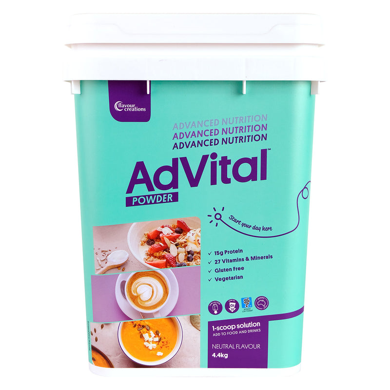 Flavour Creations AdVital Neutral Powder 4.4kg- Each