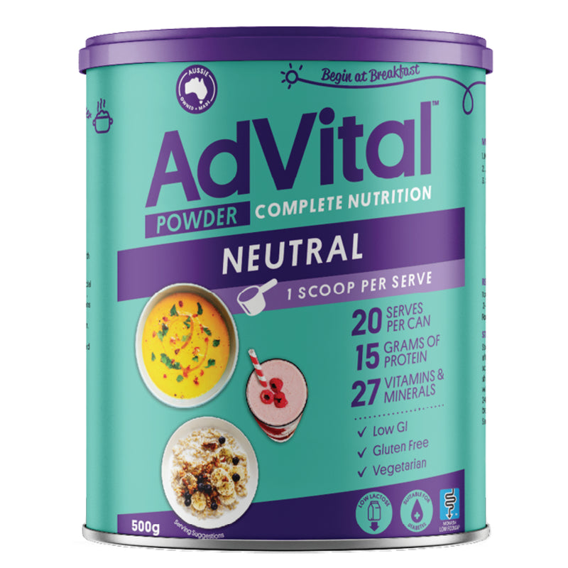 Flavour Creations AdVital Neutral Powder 500g - Ctn 6