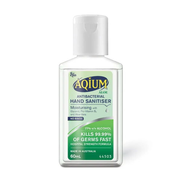Aqium Hand Sanitiser (Aloe) 60mL