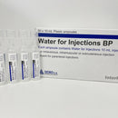 Water for Injection 10ml Amp - Box 50