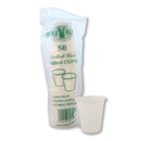 White Plastic Cups 180ml - Ctn 1000 [Medical Use Only]