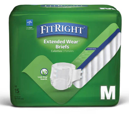 Extended Wear Brief Wrap Medium - Ctn 60