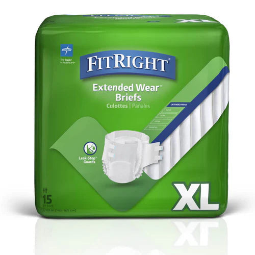 Extended Wear Brief Wrap XL - Ctn 60