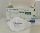 Softmed A-MED Mask N95 P2 w/ Extended Headbands (white straps) - Box 20