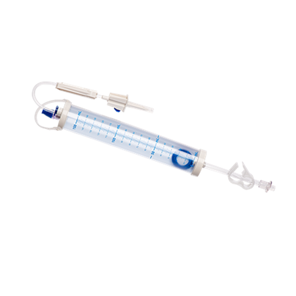 Burette 150mL In-Line Port 25cm