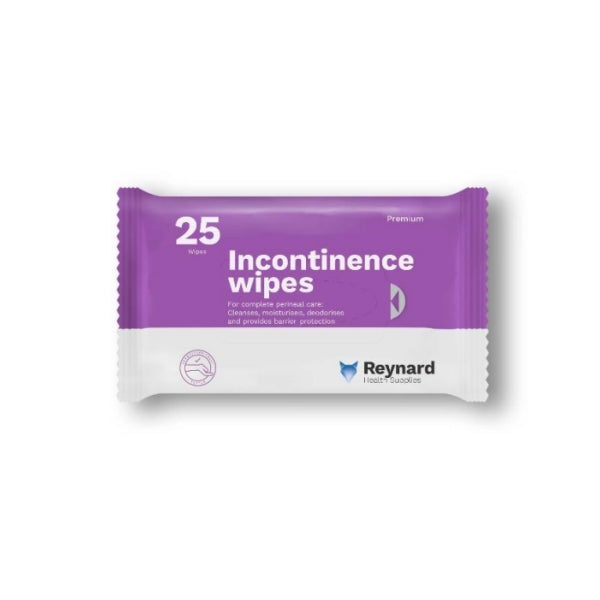 Reynard Incontinence Wipes -Pkt 25