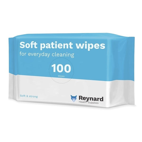 Reynard Soft Patient Dry Wipes 33x29cm Soft Pack - Pkt 100