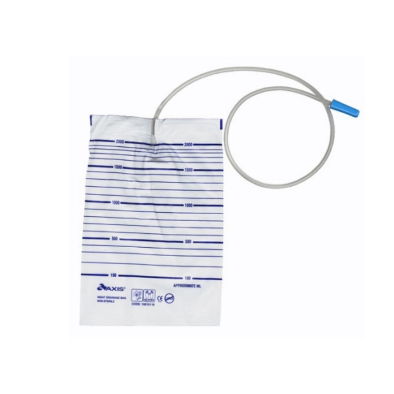 Urimaax Drainage Bag 2LT No Outlet (Night Bag) Non Sterile - Each