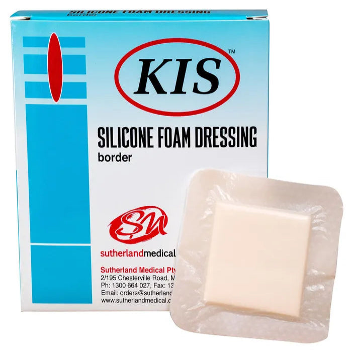 KIS Silicone Foam Border 7.5cm x 7.5cm-Box 10