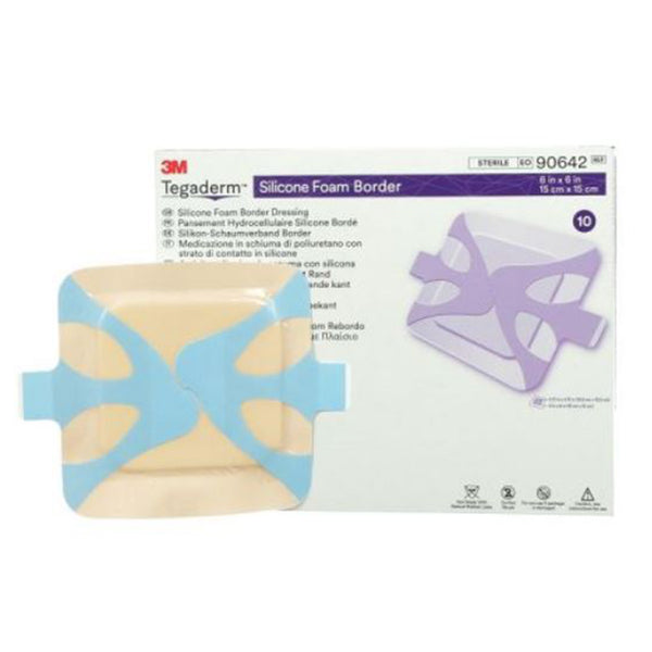 [EXP 14/09/2025] Tegaderm Silicon Foam Border 15x15cm - Box 10