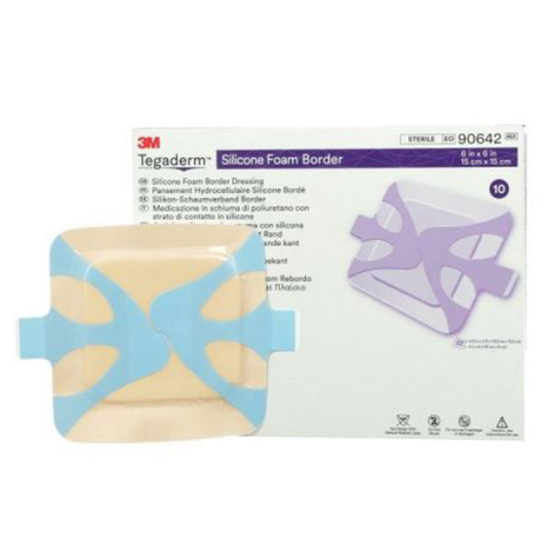 [EXP 14/09/2025] Tegaderm Silicon Foam Border 15x15cm - Box 10