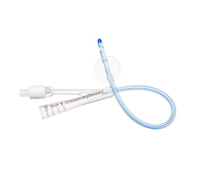 Silicone Foley Catheter Female 12Fr, 5-10mL, 23cm - Box 10
