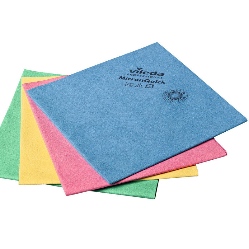 Oates Vileda PVA Microfibre Cloth Red - Pkt 5