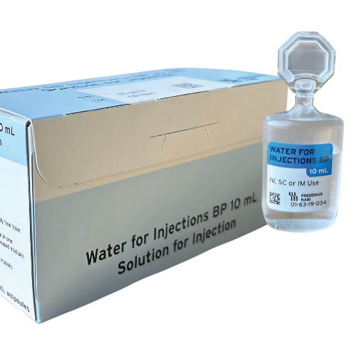 Water for Injection 10ml Amp - Box 20
