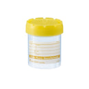 Specimen Container /w Yellow Lid 70ml