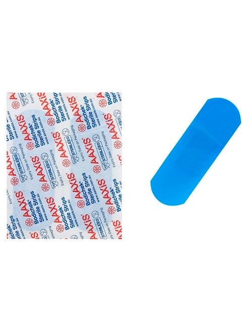 Bodichek Blue Detectable Band-Aid 7.2x2cm - Box 100