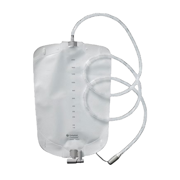 Conveen Security+ Night Bag Sterile with sample port 140cm / 2000ml - Box 10