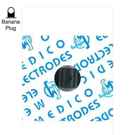 Medico Resting Banana ECG Electrode - Pkt 50