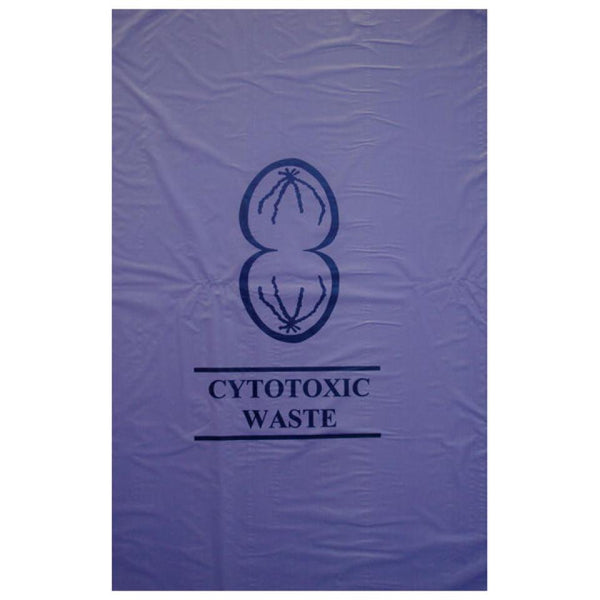Purple Cytotoxic Waste Bag 71x90cm 72L - Ctn 100