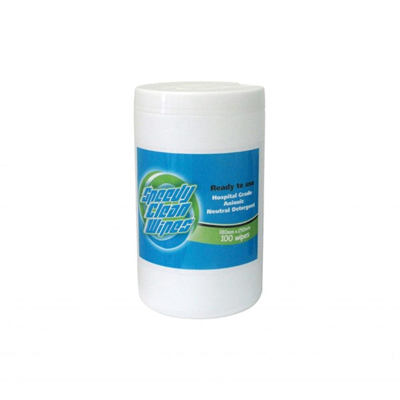 Speedy Clean Detergent Wipes - Tub 100