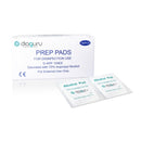 Diaguru Alcohol Swab Prep Pads 70% IPA - Box 100