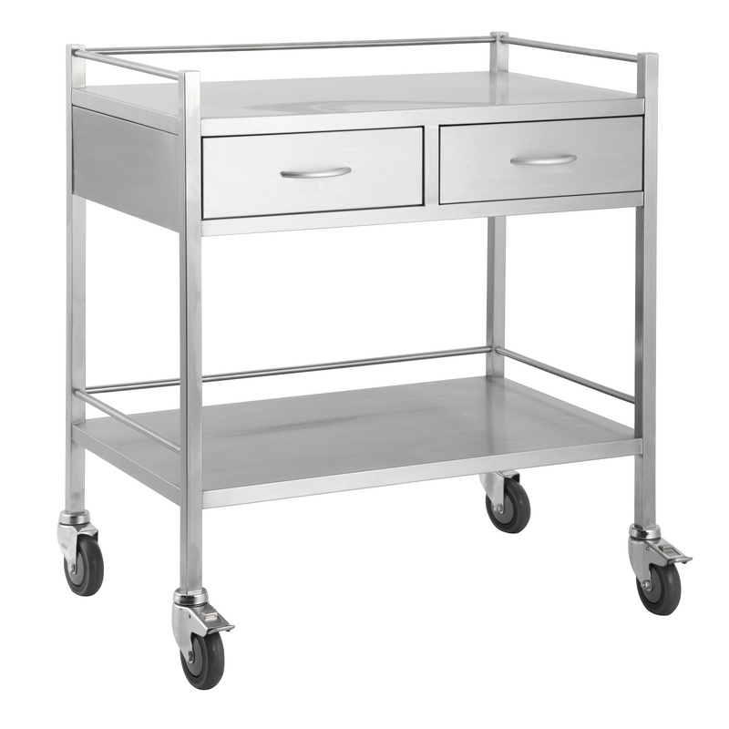 Trolley S/S 2 Drawer Side By Side 80x50x90cm